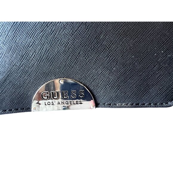 Guess Black Handbag with Logo Cross Body Detachable Strap and Tag - Picture 7 of 16